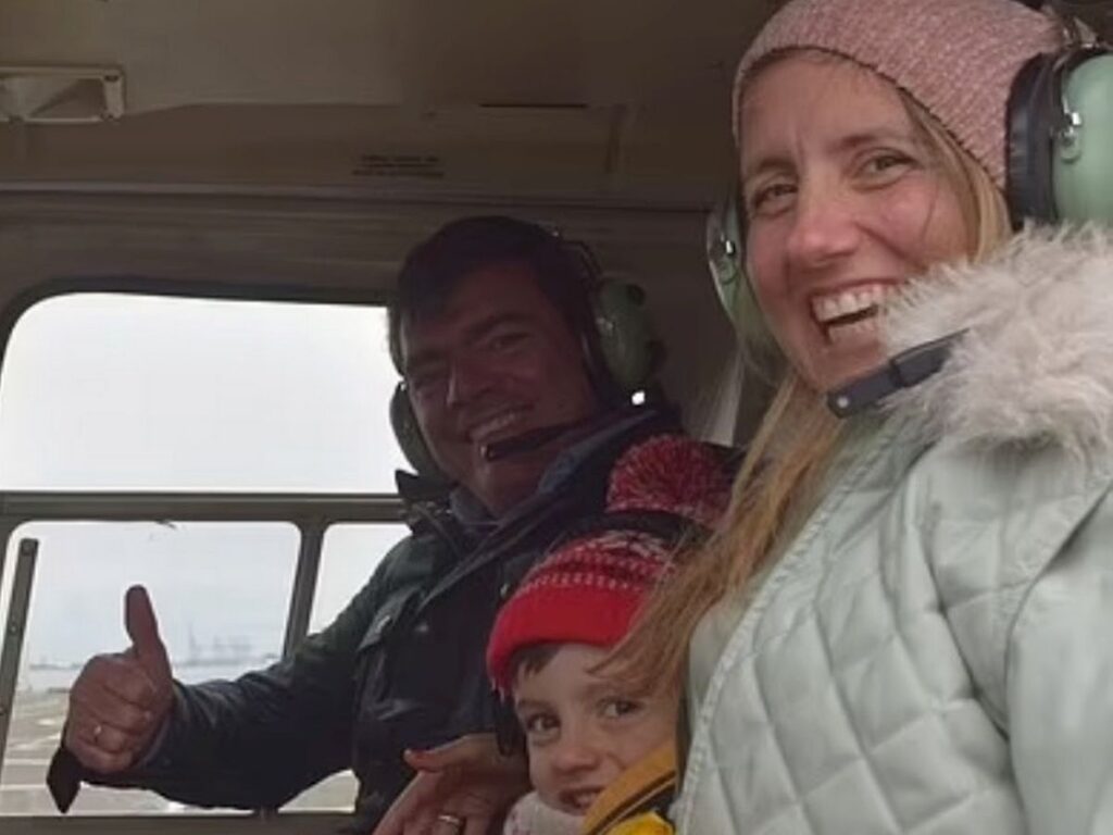 Escobar Family who died in the helicopter crash.