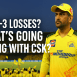 CSK 3 back-to-back losses, what's wrong with CSK?