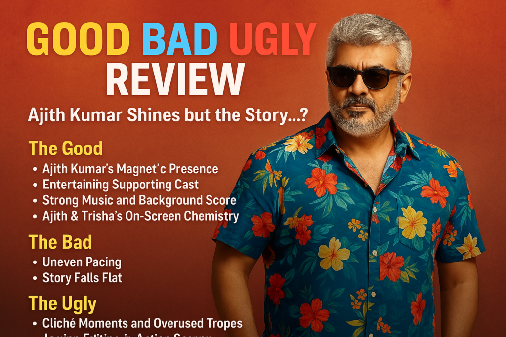 Good Bad Ugly Review
