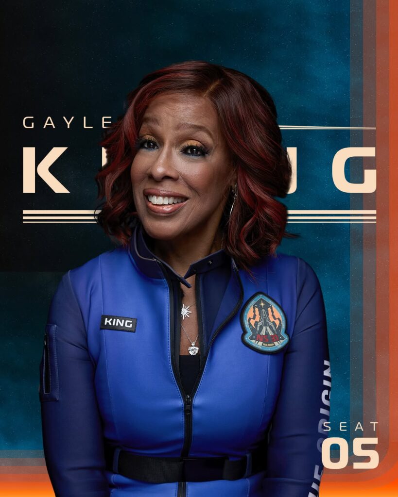 3. Gayle King – CBS journalist and co-host of “CBS Mornings”