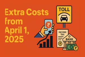 Extra costs from April 1, 2025.