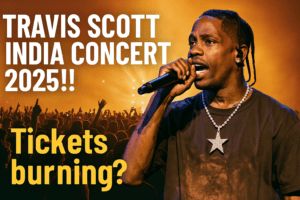 Travis Scott India Concert 2025!! - Tickets burning?