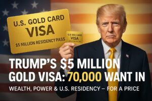Donald Trump Gold Card
