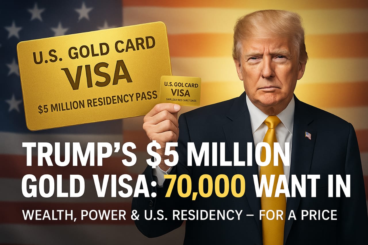 Donald Trump Gold Card
