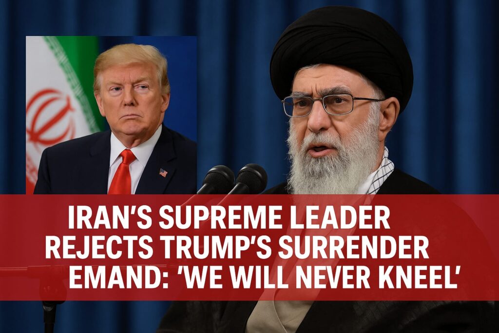 Trump vs Iran Leader