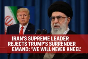 Trump vs Iran Leader